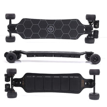 Load image into Gallery viewer, Ownboard Bamboo AT 3000W 39” All Terrain Electric Skateboard Dual Belt Motor 14AH battery Fiberglass Bamboo double-drop deck
