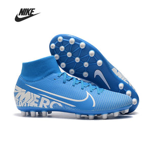 Original Nike Superfly 7 Academy CR7 AG Men Football Boots High Ankle Soccer Shoe Women Man Football Shoes Botas Training
