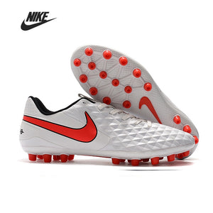 Nike Tiempo Legend VIII Acadermy AG Men Soccer Shoes Cleats Training Football Boots Sport Sneakers  Comfortable