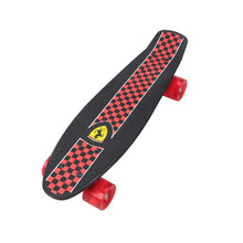 Load image into Gallery viewer, Ferrari Child Four-Wheel Double Cruiser Skateboard flip skate board for kids boy Max loading 50kg
